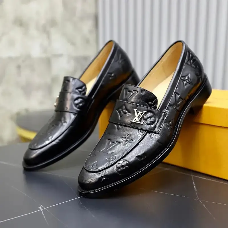 Fashion men's business leather shoes