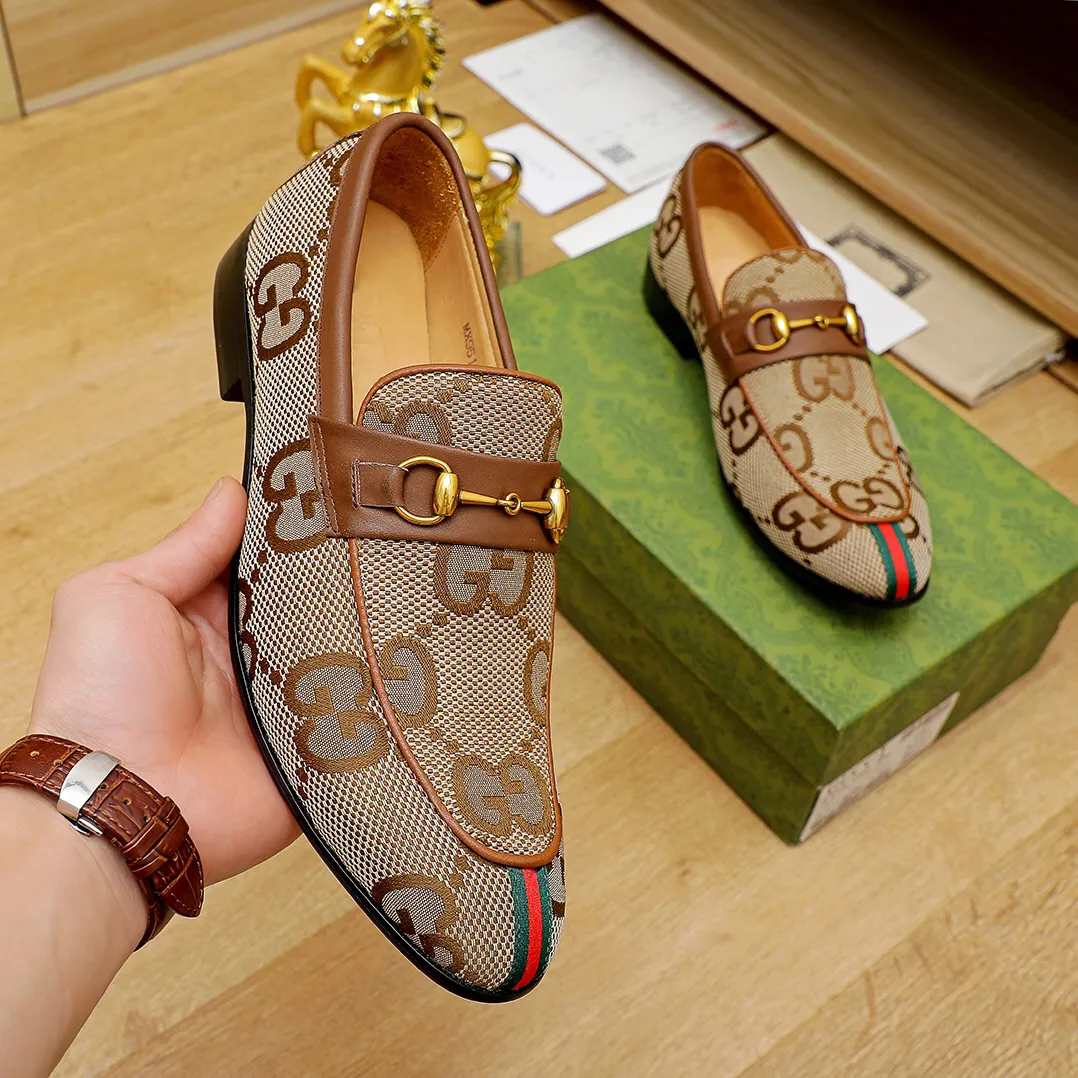 Luxury G formal dress slip on shoes