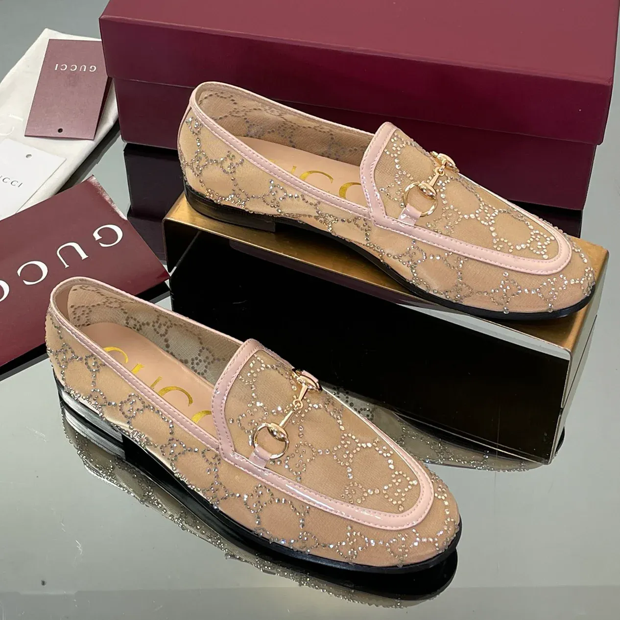 Rhinestone Luxury Crystal Loafers