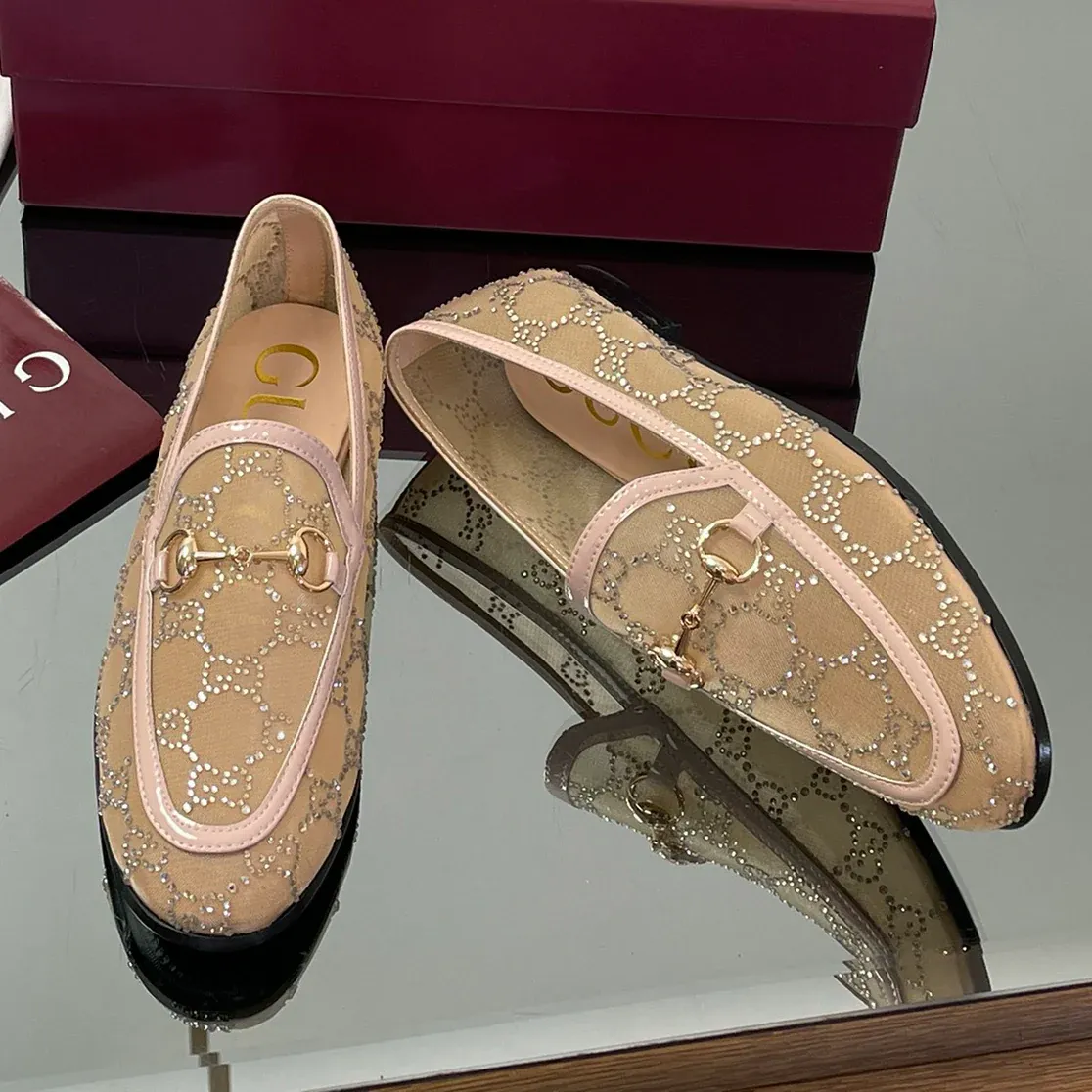 Rhinestone Luxury Crystal Loafers