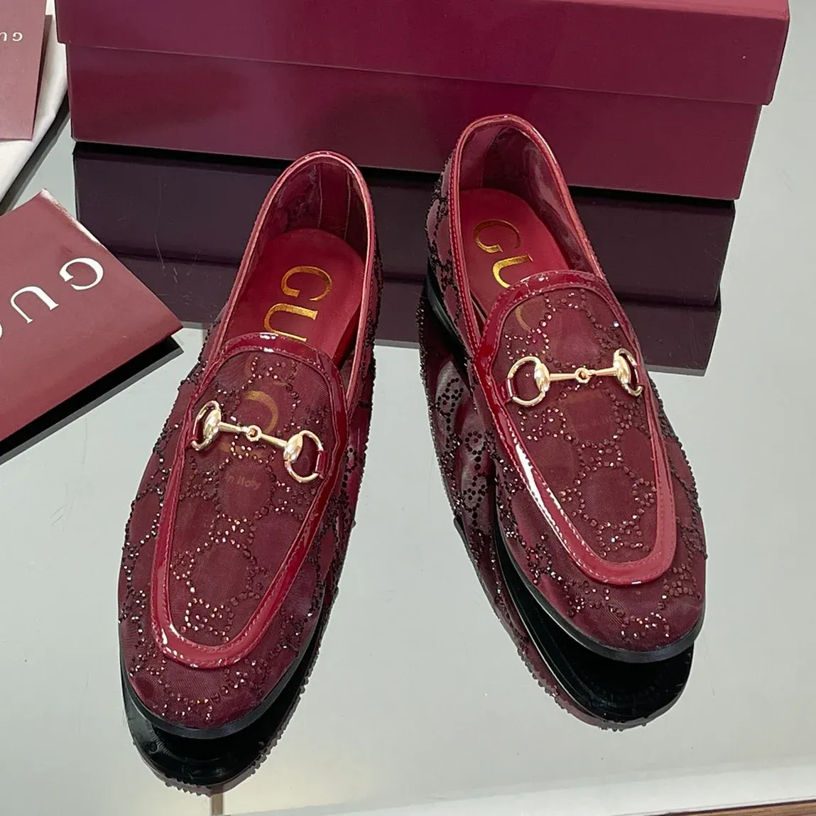 Rhinestone Luxury Crystal Loafers