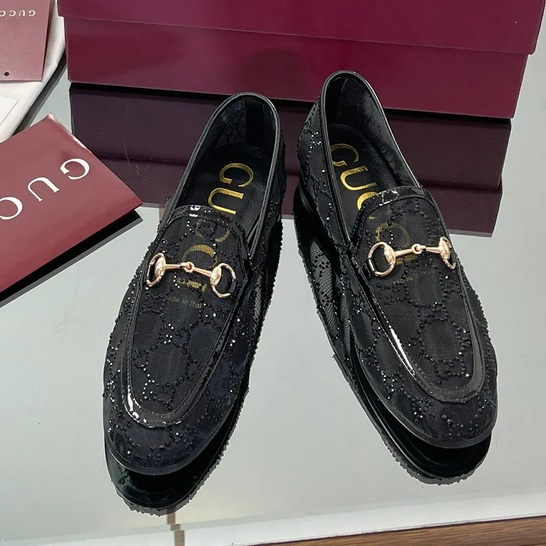 Rhinestone Luxury Crystal Loafers