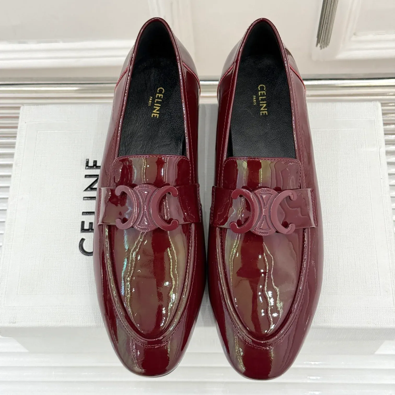 Classic Triumph Buckle Loafers