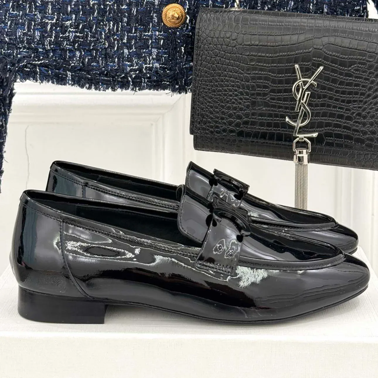 Classic Triumph Buckle Loafers