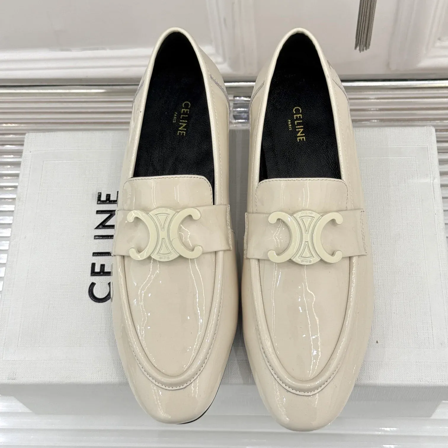 Classic Triumph Buckle Loafers