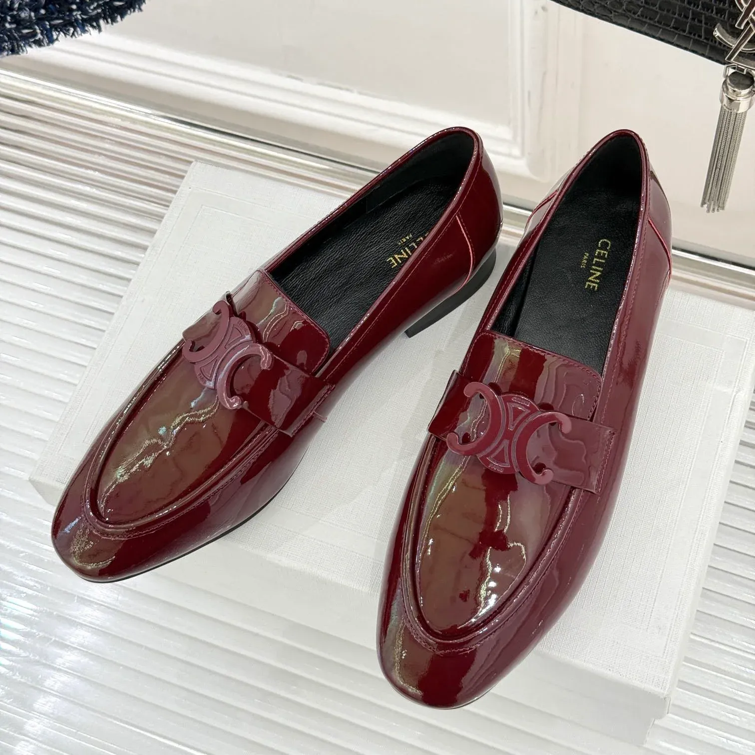 Classic Triumph Buckle Loafers