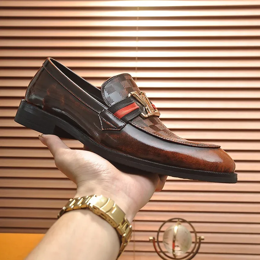 New cowhide formal shoes