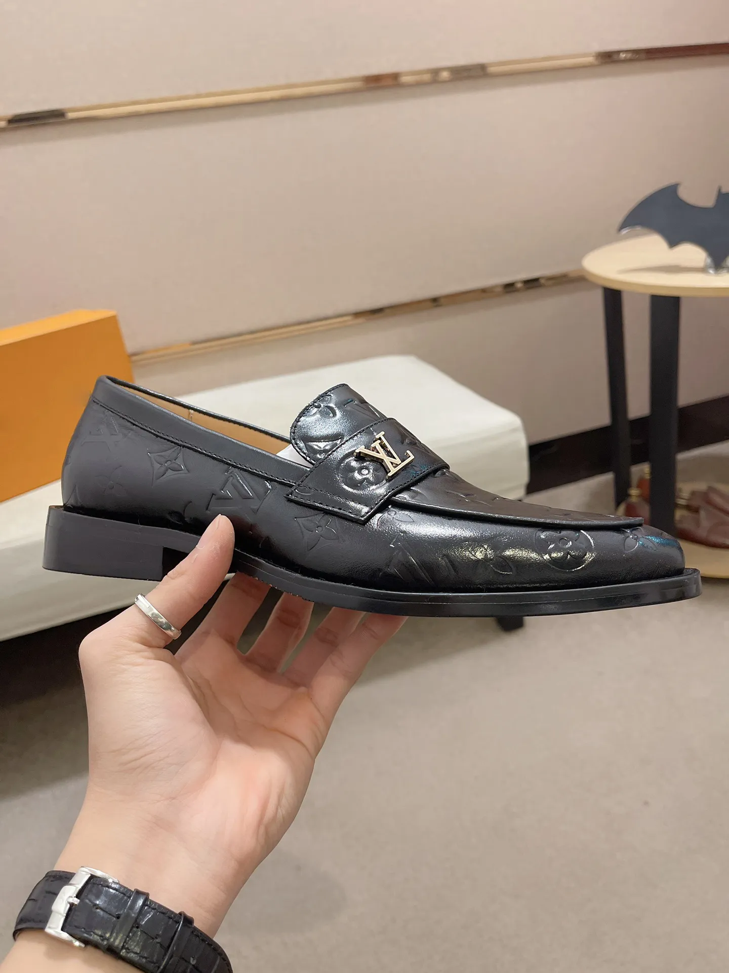 Classic Men's Black Casual Loafers