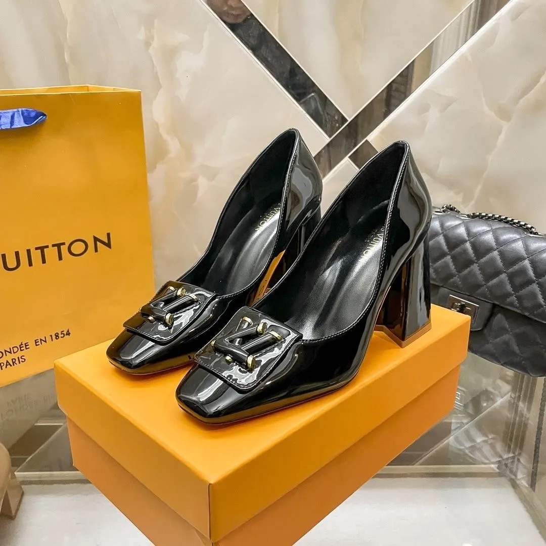 New Handmade Fashion V Logo Women's High heels XC042025052006