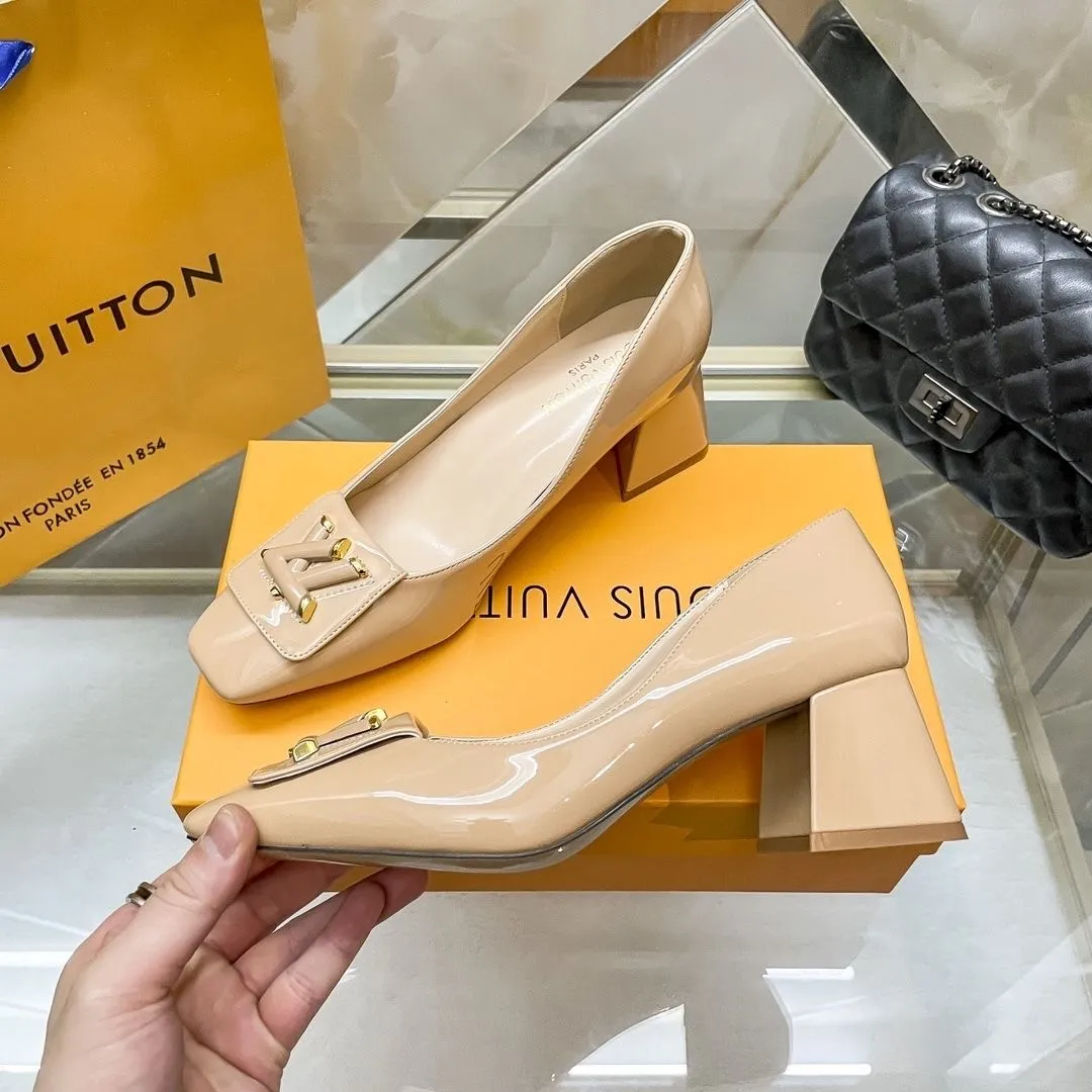 New Handmade Fashion V Logo Women's High heels XC042025052006