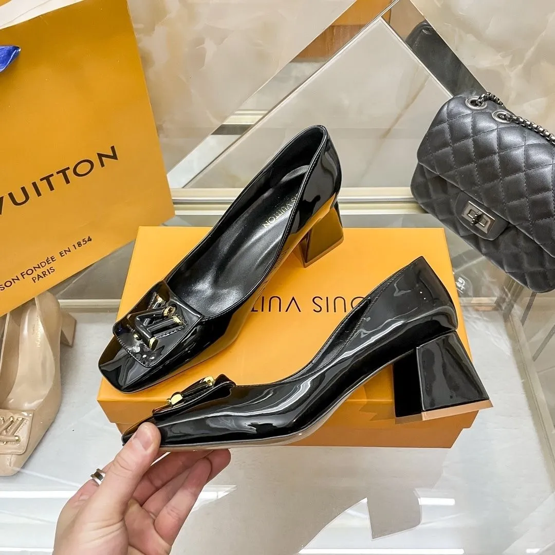 New Handmade Fashion V Logo Women's High heels XC042025052006