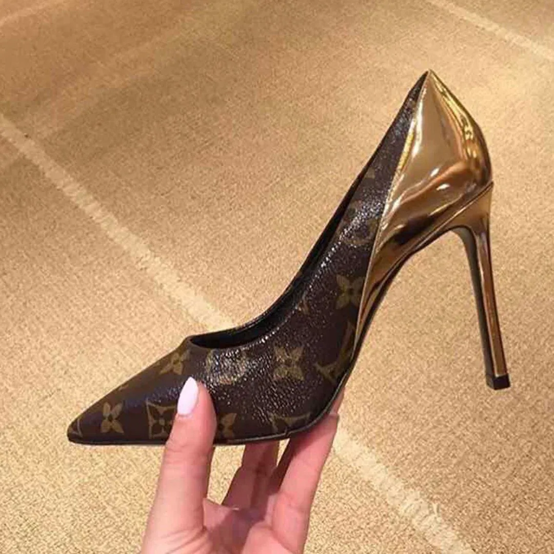 New fashionable and versatile presbyopia 10 cm high heels