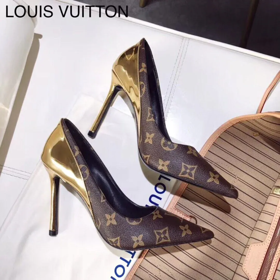 New fashionable and versatile presbyopia 10 cm high heels