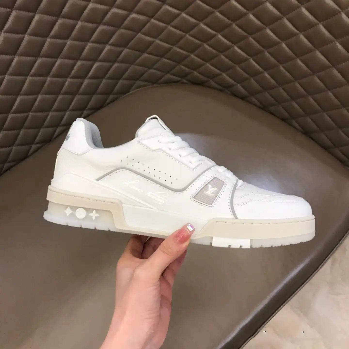 New Fashion Low Top Shoes White All-match Sneakers