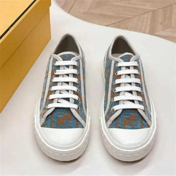 Women Domino Fabric Casual Style Sneaker