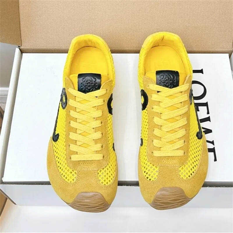 Mesh Suede Sneaker For Women