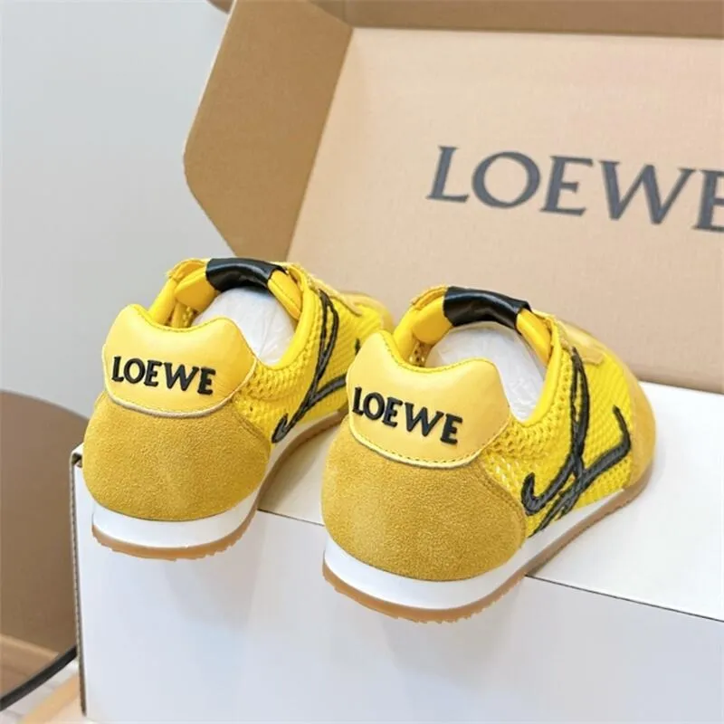 Mesh Suede Sneaker For Women