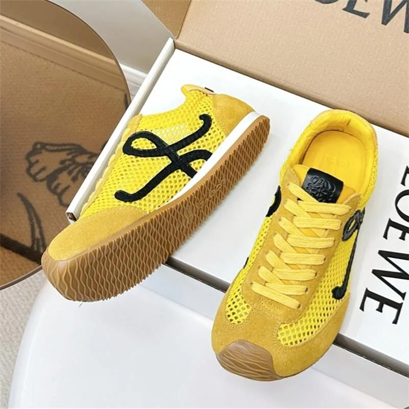 Mesh Suede Sneaker For Women