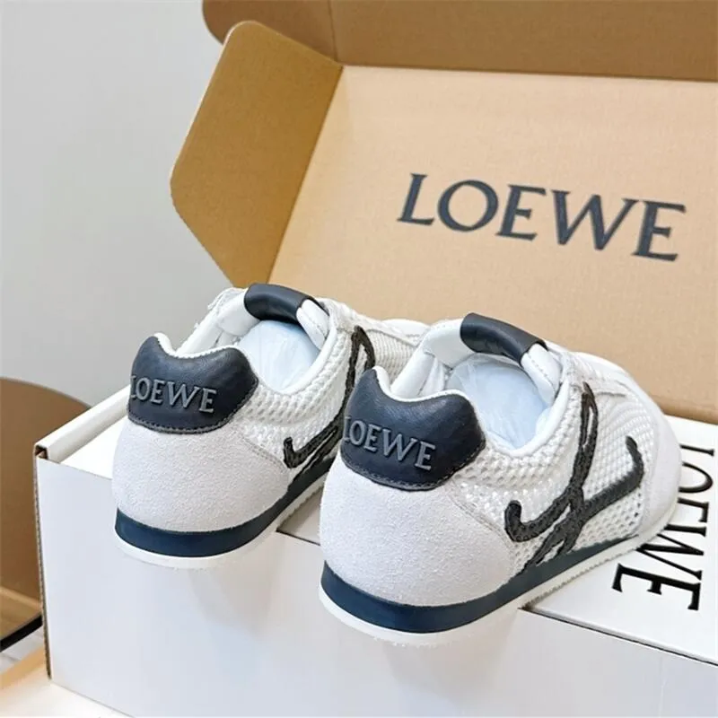 Mesh Suede Sneaker For Women