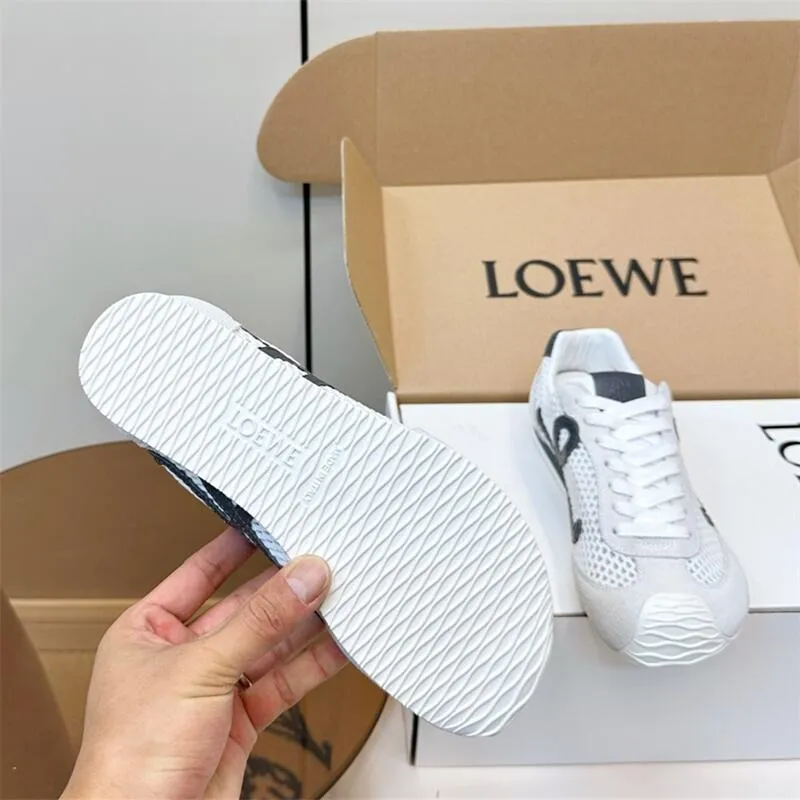 Mesh Suede Sneaker For Women