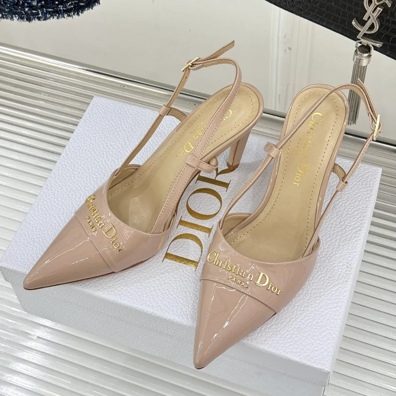 New pointed toe heel sandals