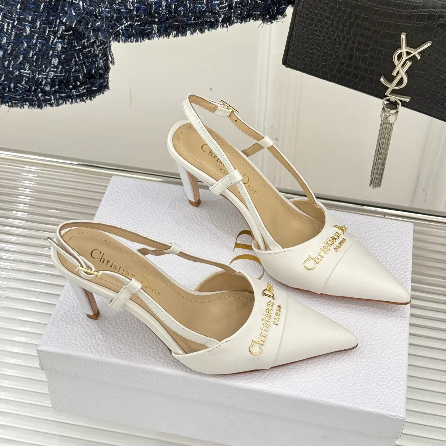 New pointed toe heel sandals