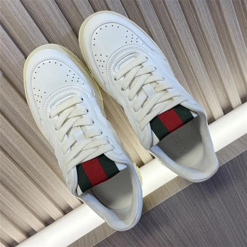 Ladies Re-web Leather Sneaker