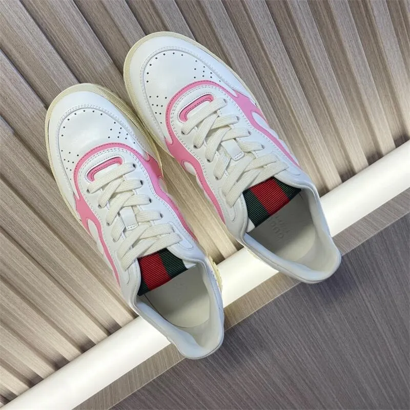 Ladies Re-web Leather Sneaker