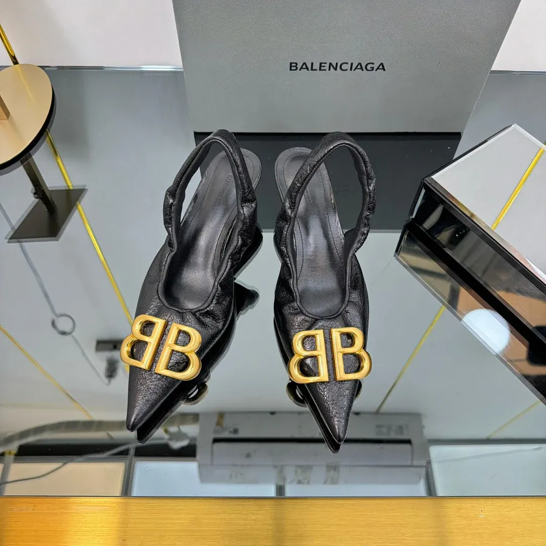 New fashion high heel pointy toe soft sole sandals women