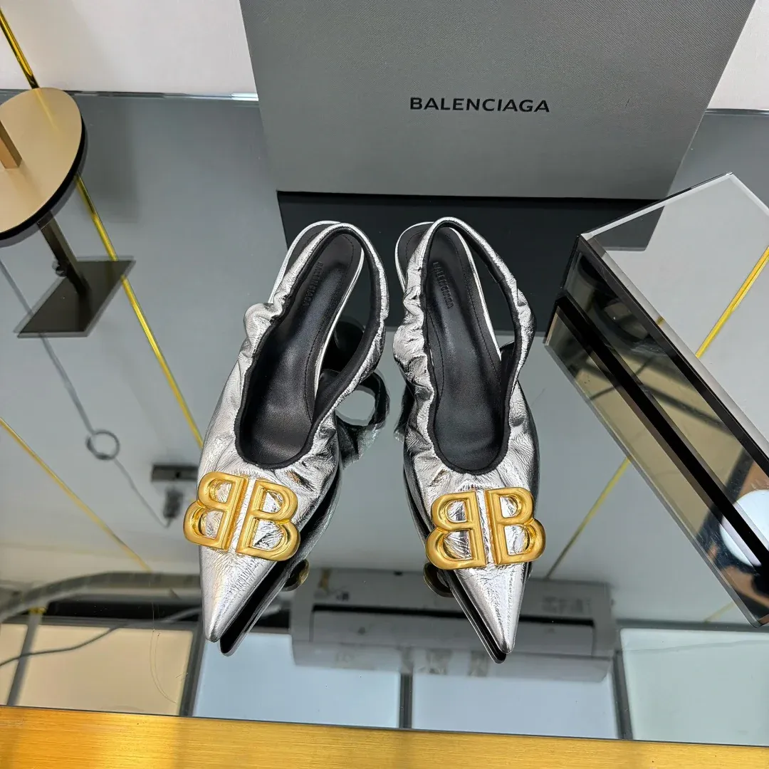 New fashion high heel pointy toe soft sole sandals women