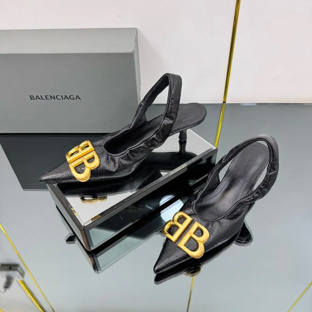 New fashion high heel pointy toe soft sole sandals women