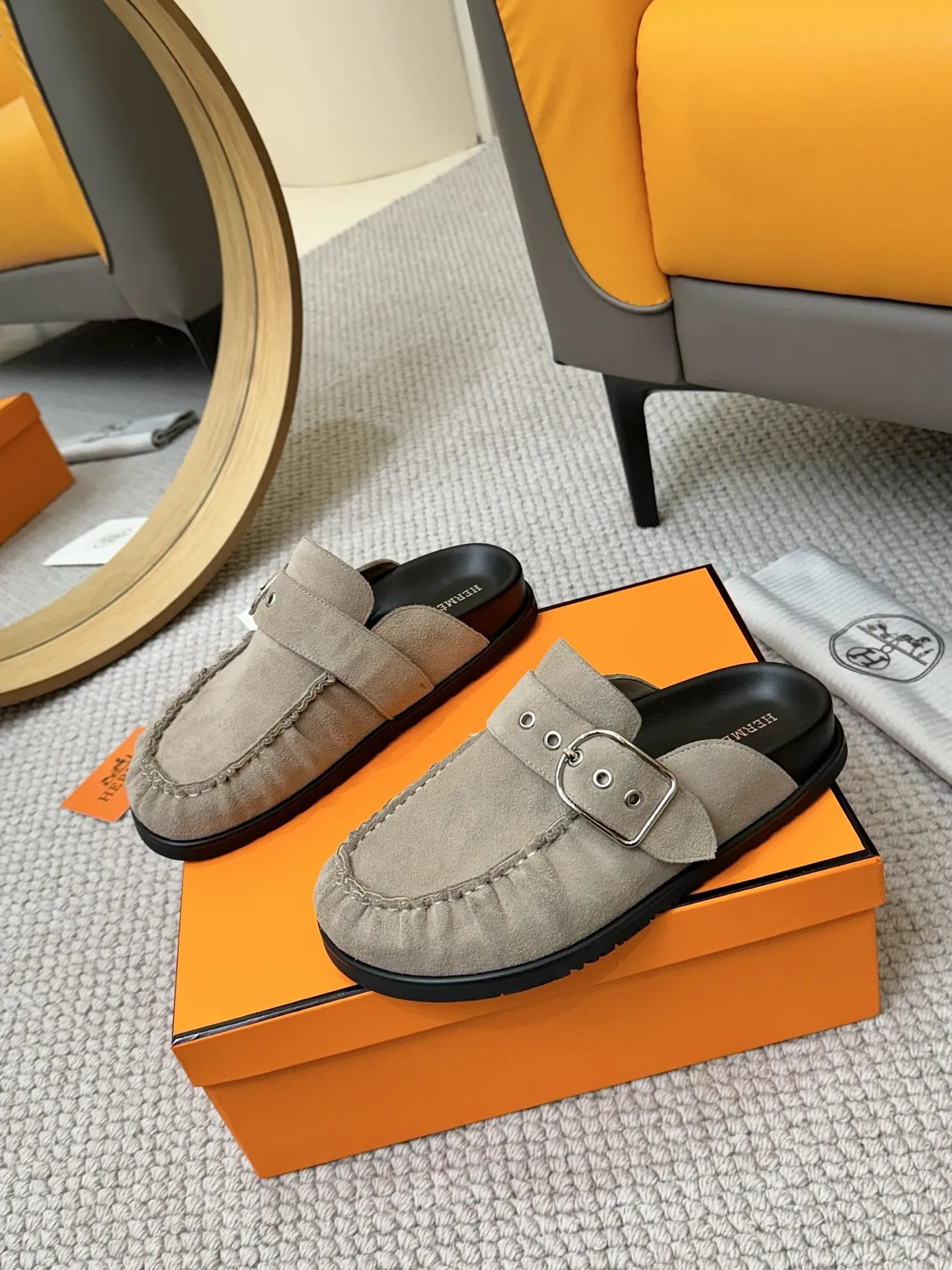 Summer Mule Half-Slip Birkenstock Shoes