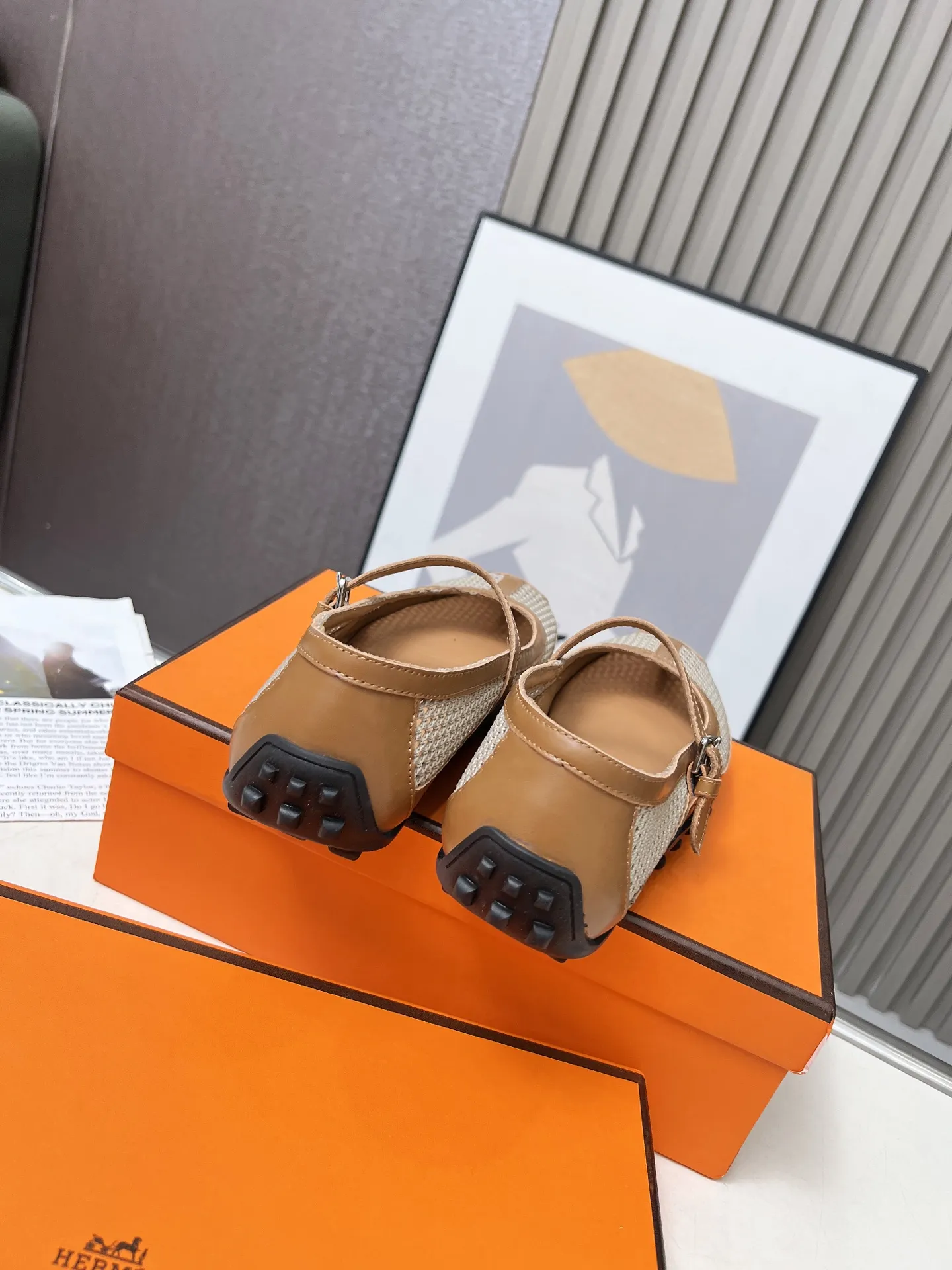 Summer breathable mesh material non-slip sole women's slip-on