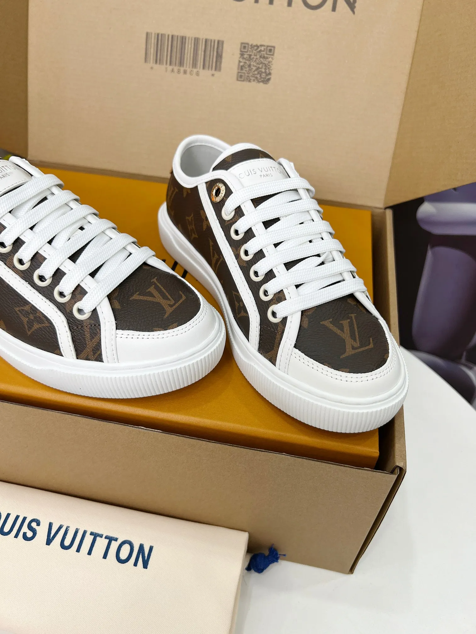 2025 Spring and Summer Multicolor Print Ladies Casual Shoes