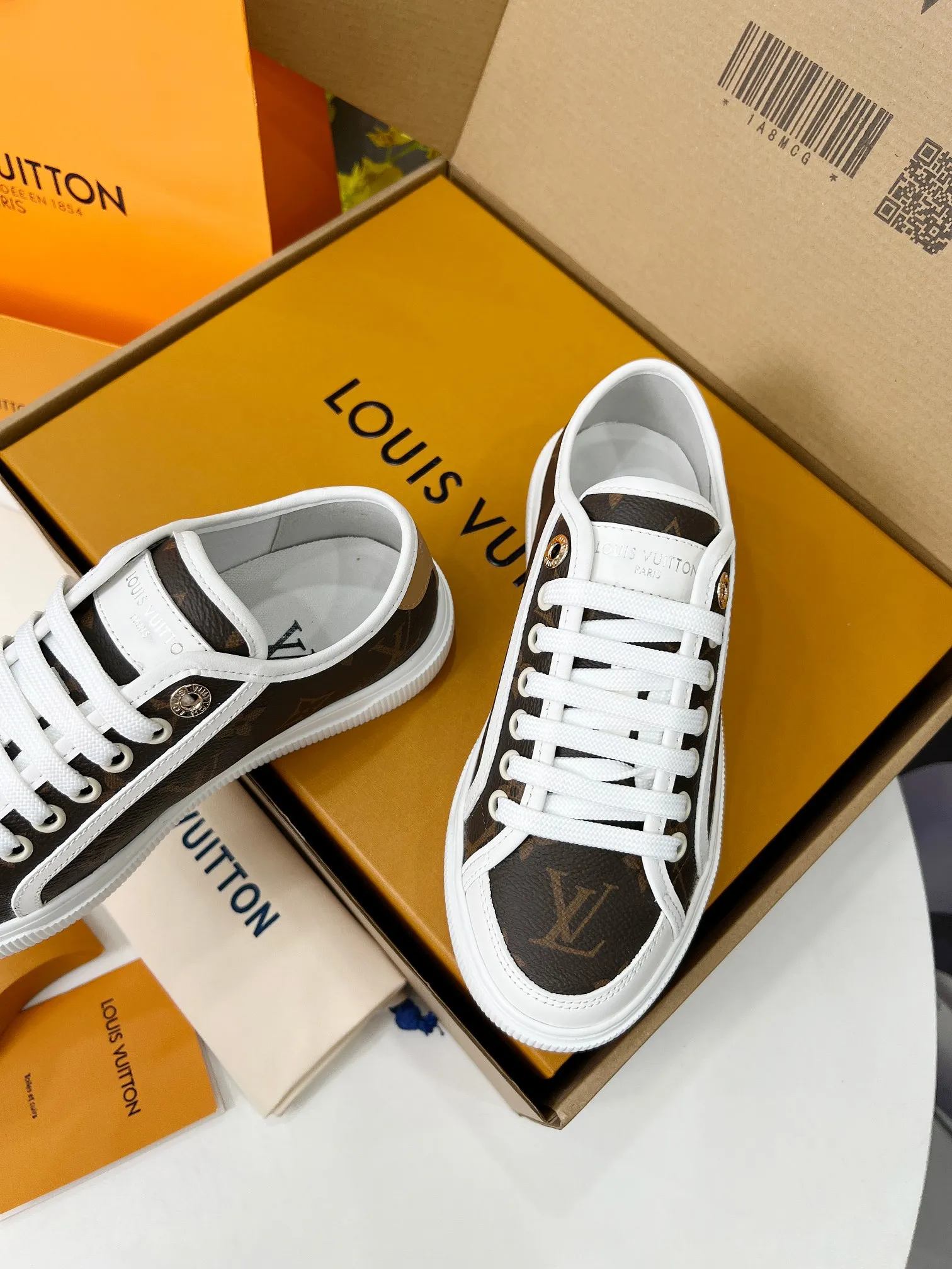 2025 Spring and Summer Multicolor Print Ladies Casual Shoes