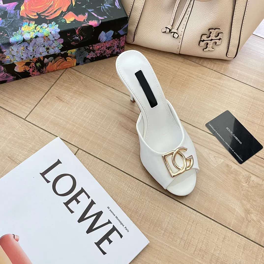 New Fashion Open Toe High Heel Slippers