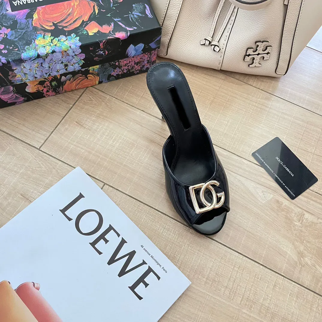 New Fashion Open Toe High Heel Slippers