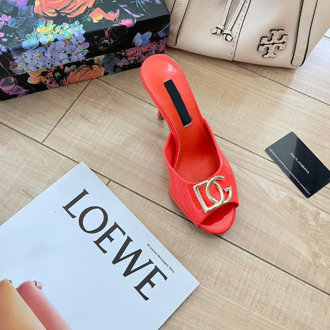 New Fashion Open Toe High Heel Slippers