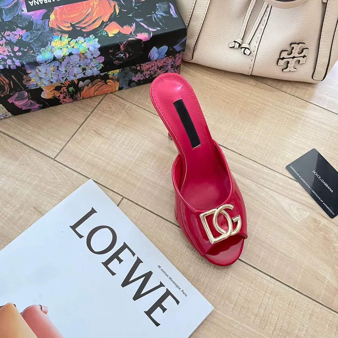 New Fashion Open Toe High Heel Slippers