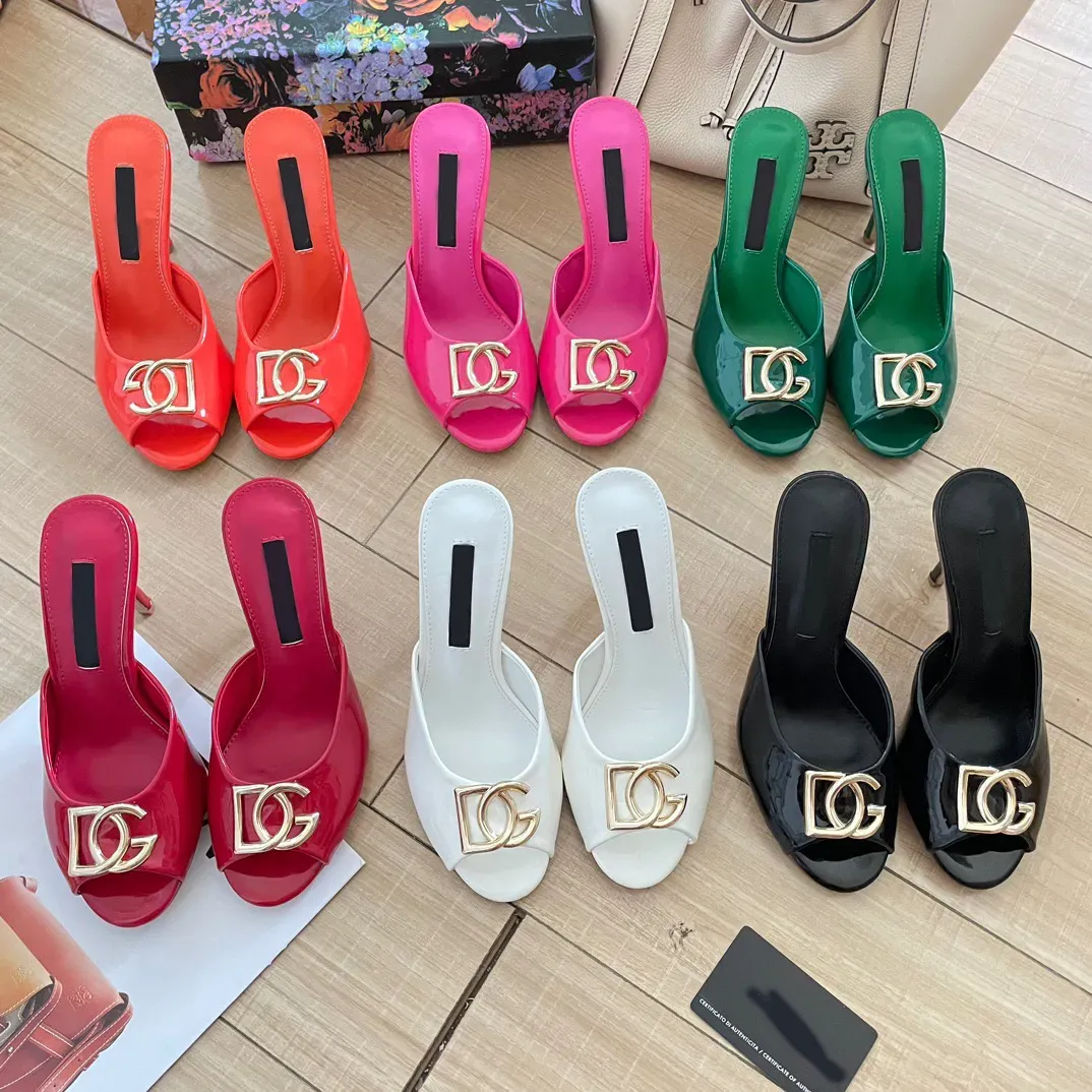 New Fashion Open Toe High Heel Slippers