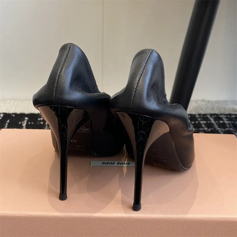 Women Pointed Toe High Heel Pumps