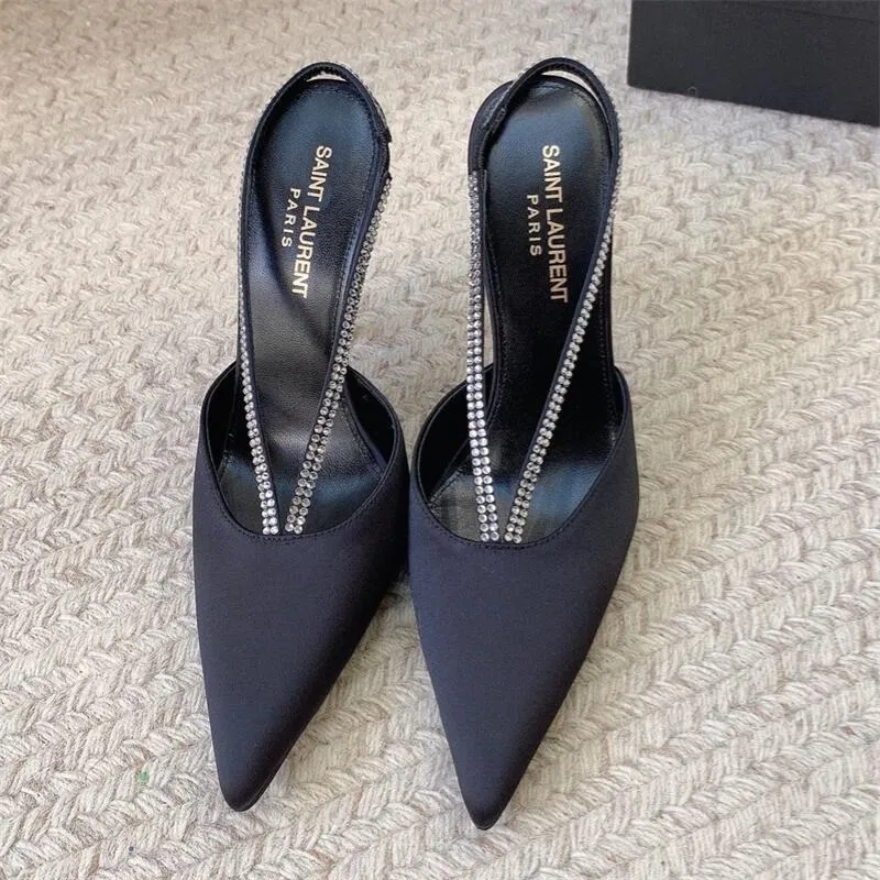 Hacker Pointed Toe Slingback