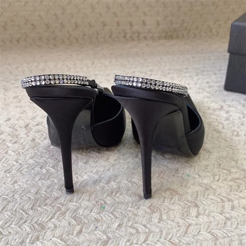 Hacker Pointed Toe Slingback