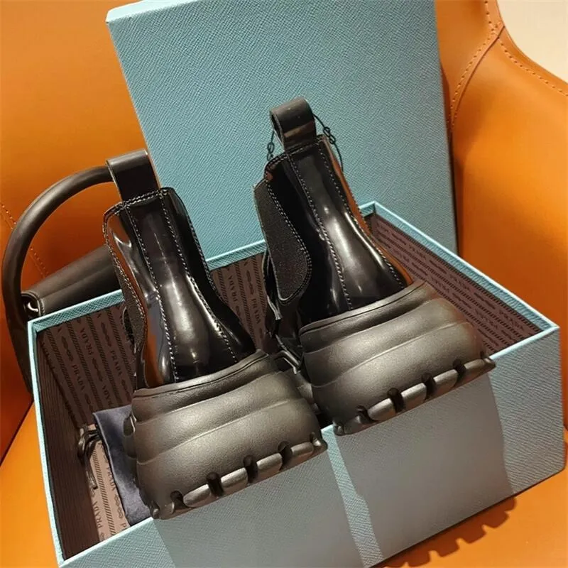 Classic Women Leather Ankle Boots