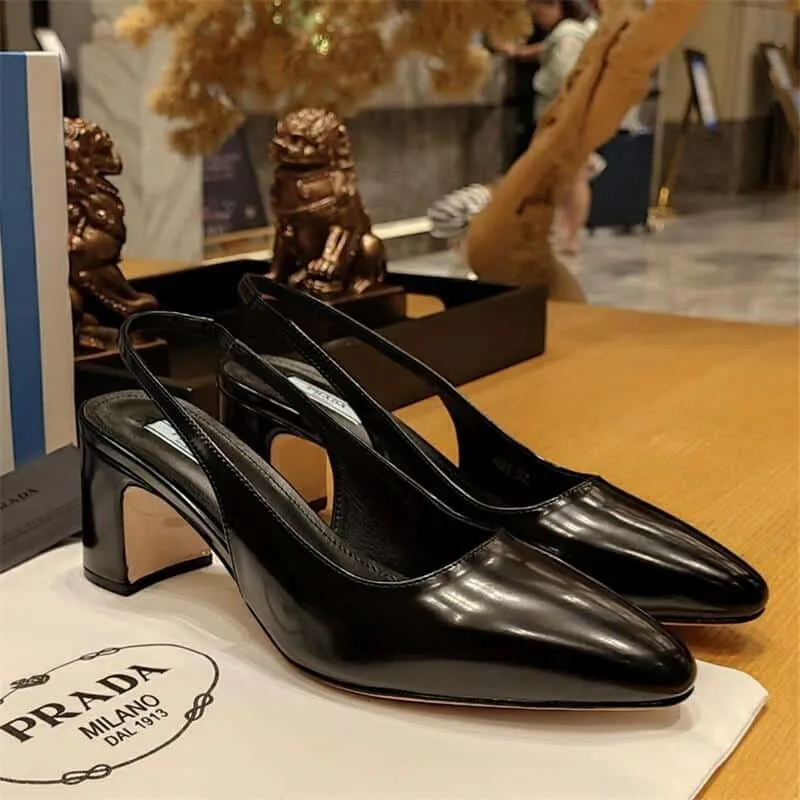 Women High Heel Slingback Pumps