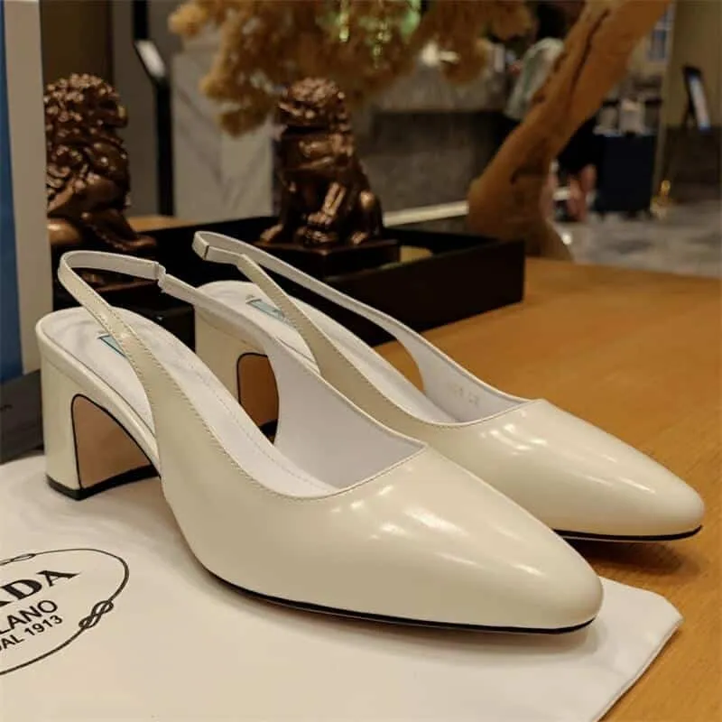 Women High Heel Slingback Pumps