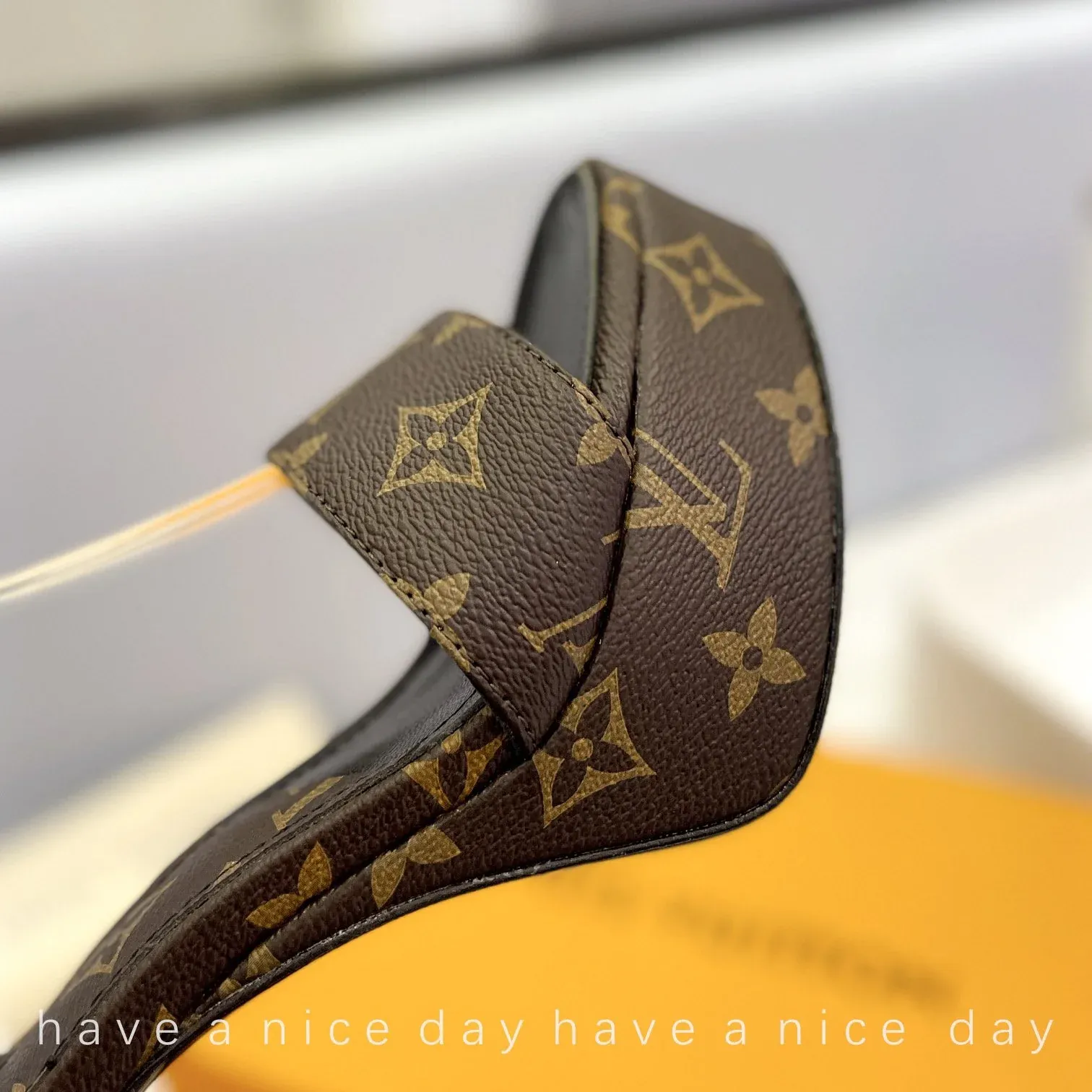 Classic Monogram versatile and elegant high heels