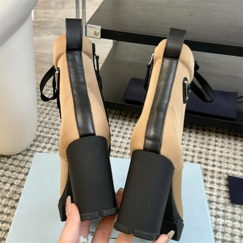 Women Lace-up Martin Boots