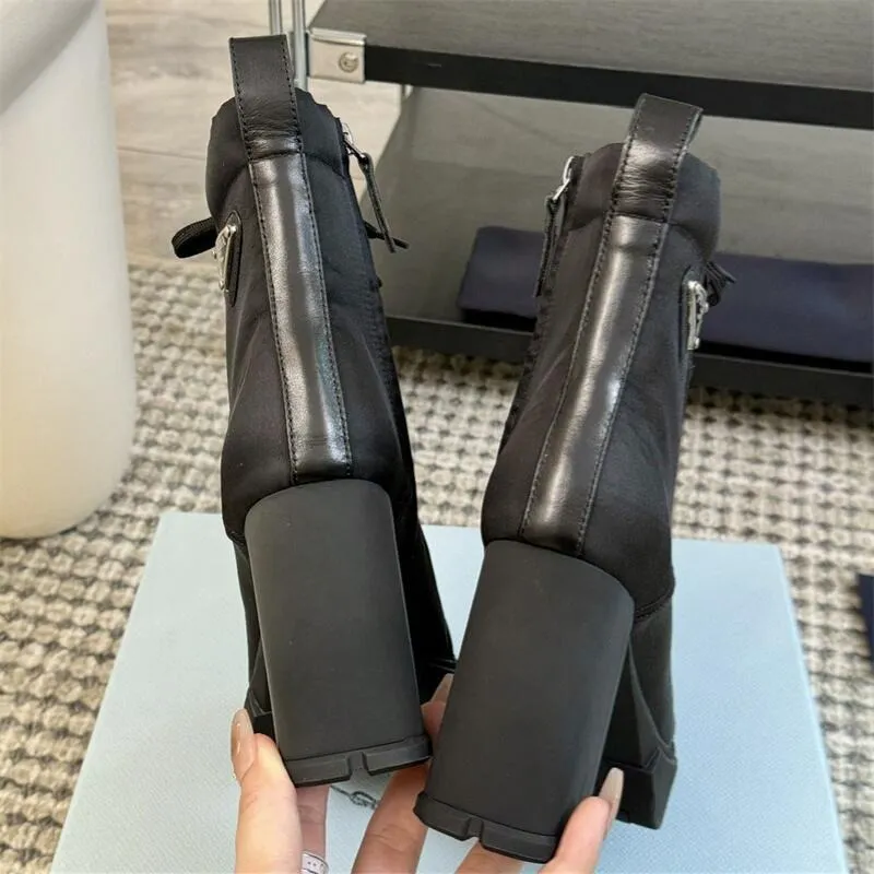 Women Lace-up Martin Boots