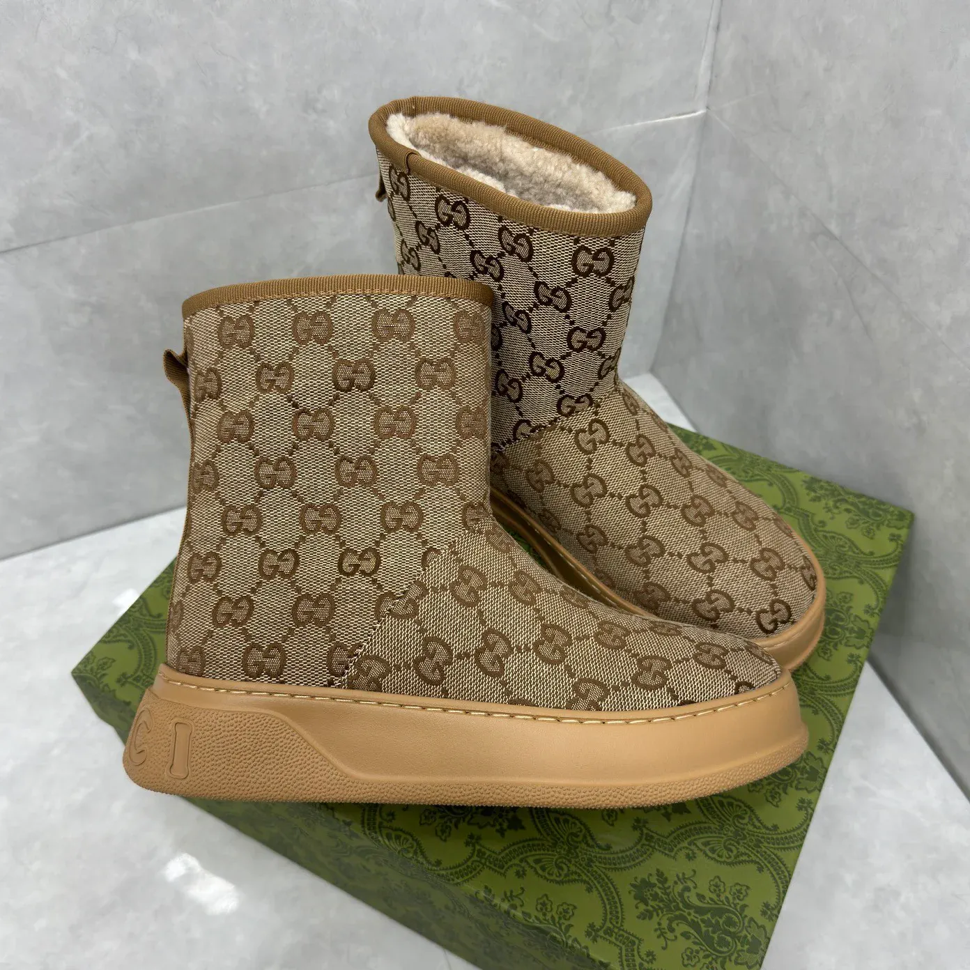 New Thick soled Old Flower Warm Snow Boots